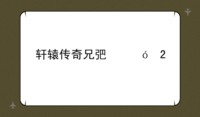 轩辕传奇兄弟礼包